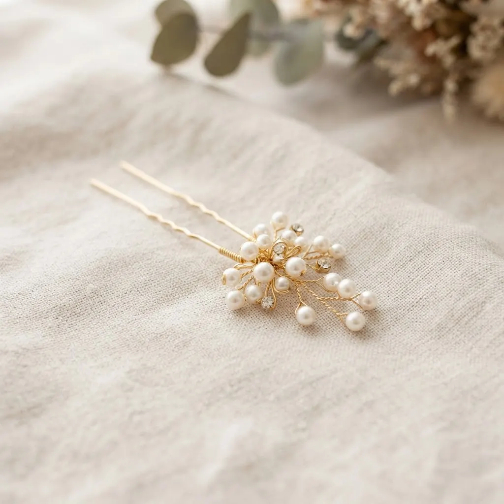 Pearl Kiss Hairpin